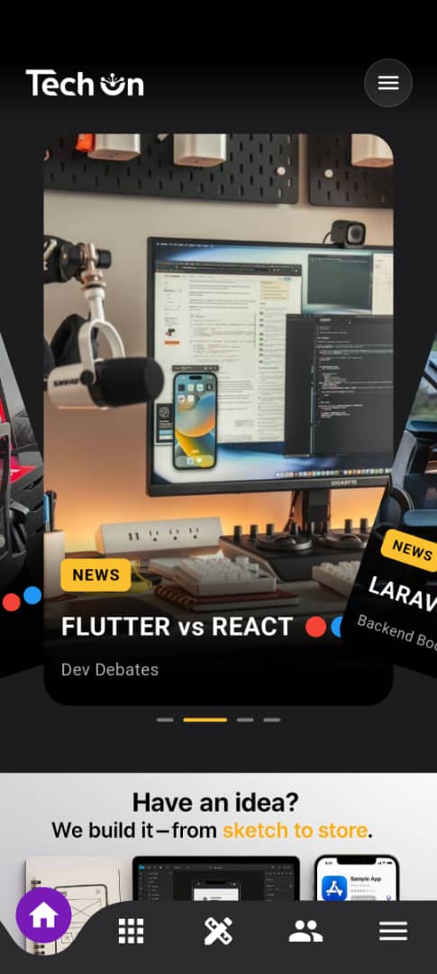 TechOn Distribution App